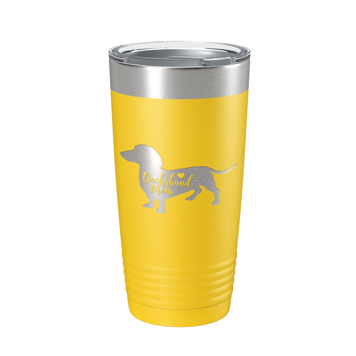 Dachshund Mom Tumbler Dog Travel Mug Gift Insulated Laser Engraved Coffee Cup 20 oz-19