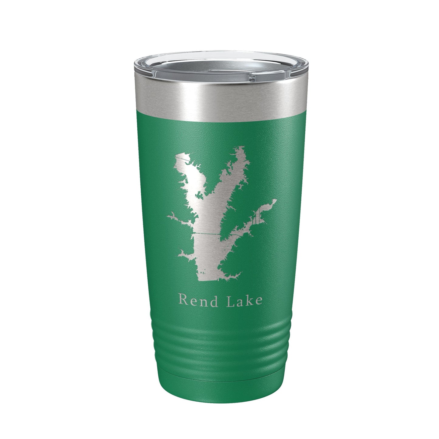 Rend Lake Map Tumbler Travel Mug Insulated Laser Engraved Coffee Cup Illinois 20 oz-9