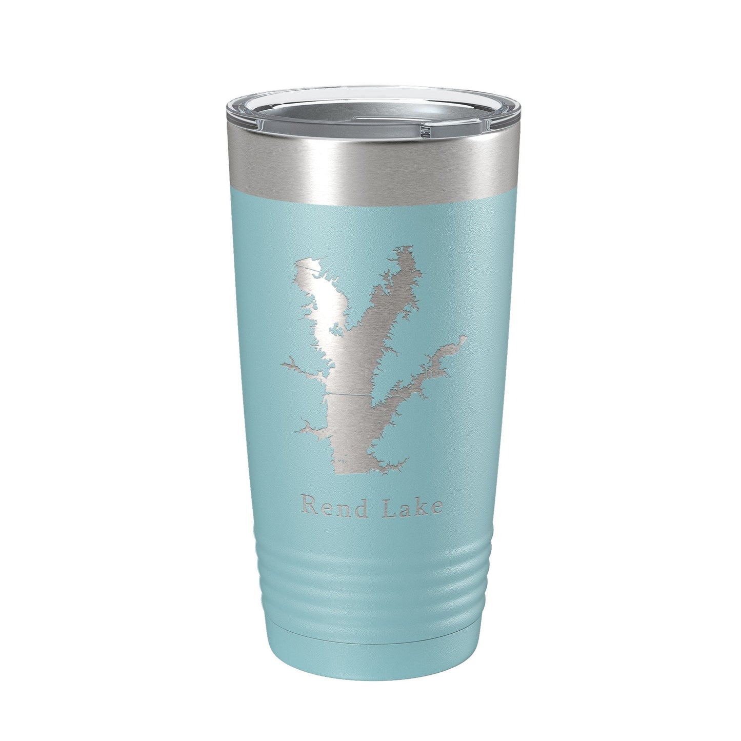 Rend Lake Map Tumbler Travel Mug Insulated Laser Engraved Coffee Cup Illinois 20 oz-13