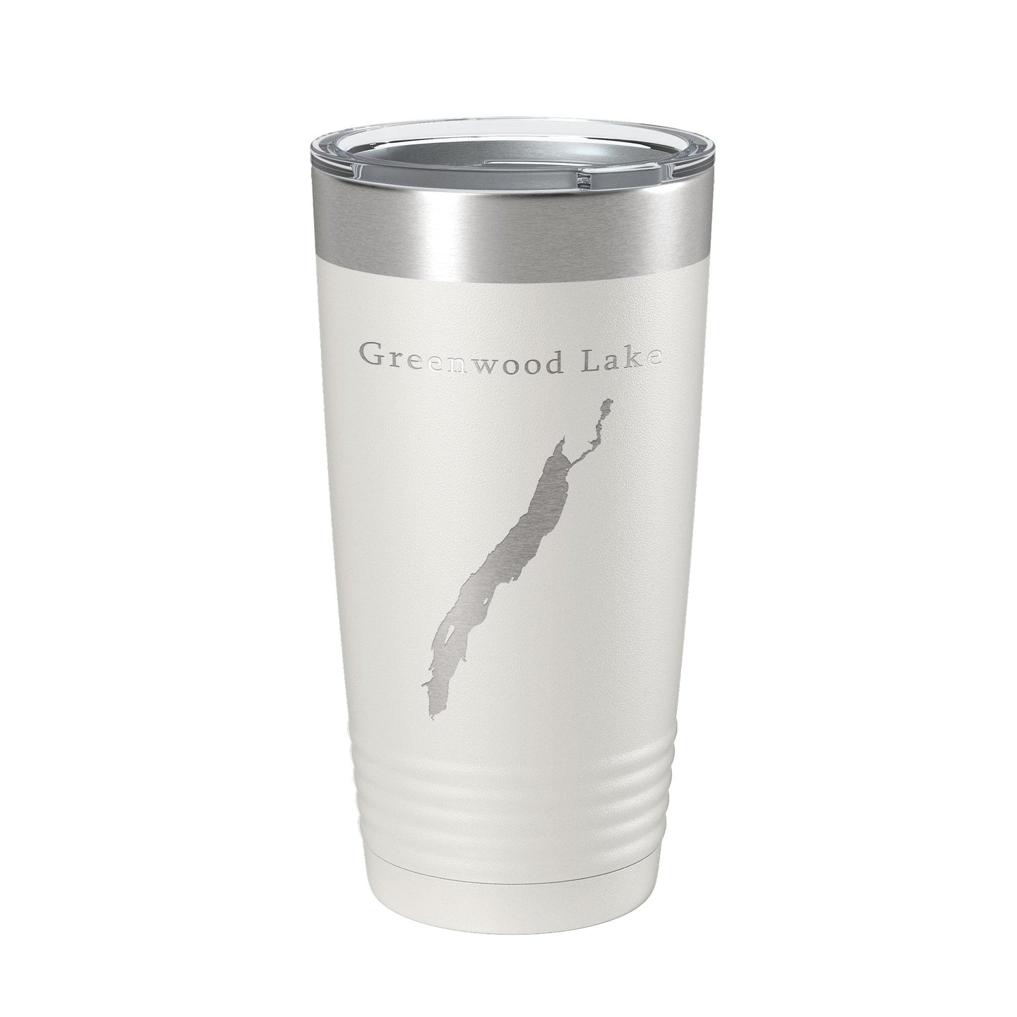 Greenwood Lake Map Tumbler Travel Mug Insulated Laser Engraved Coffee Cup New Jersey York 20 oz-1