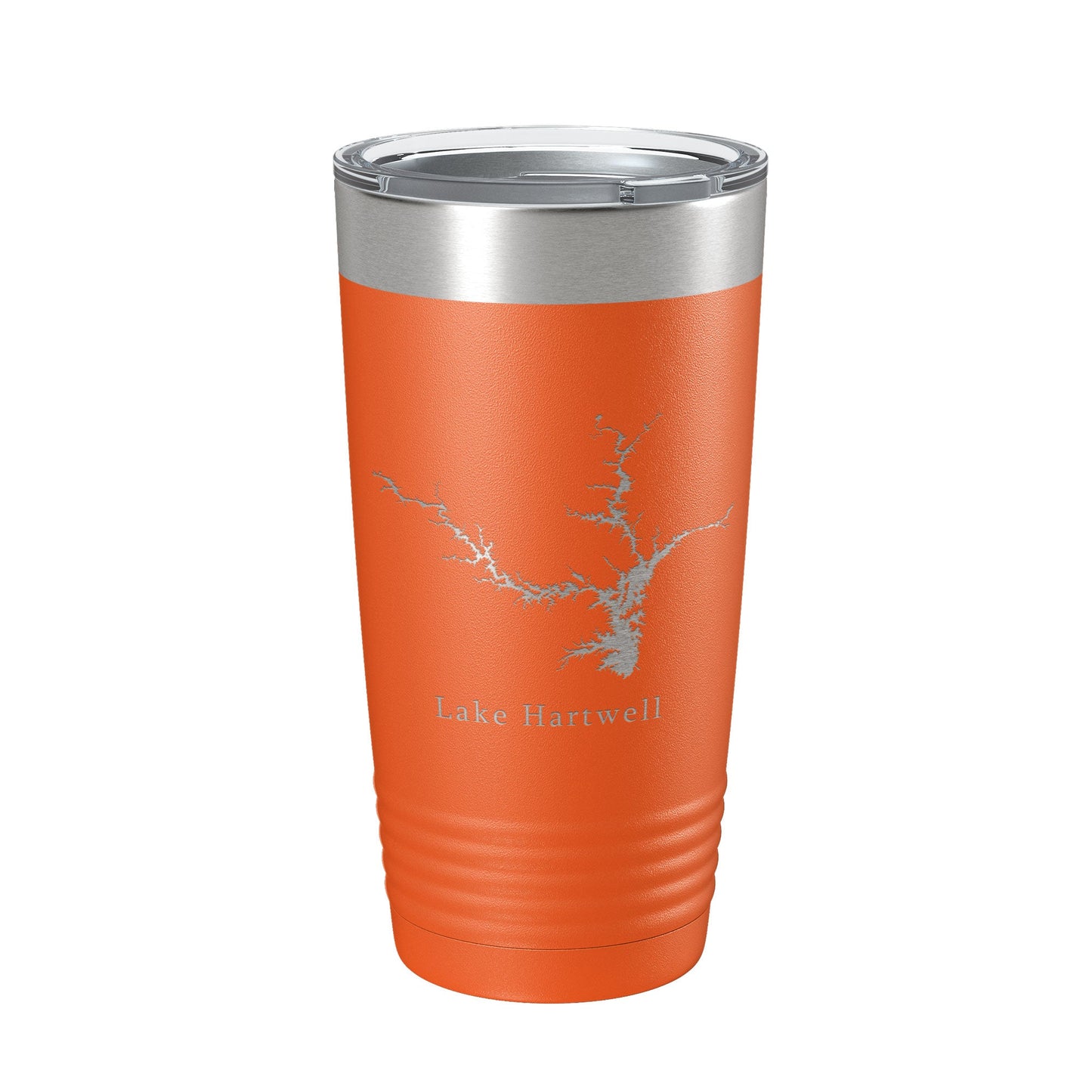 Lake Hartwell Map Tumbler Travel Mug Insulated Laser Engraved Coffee Cup Georgia South Carolina 20 oz-17