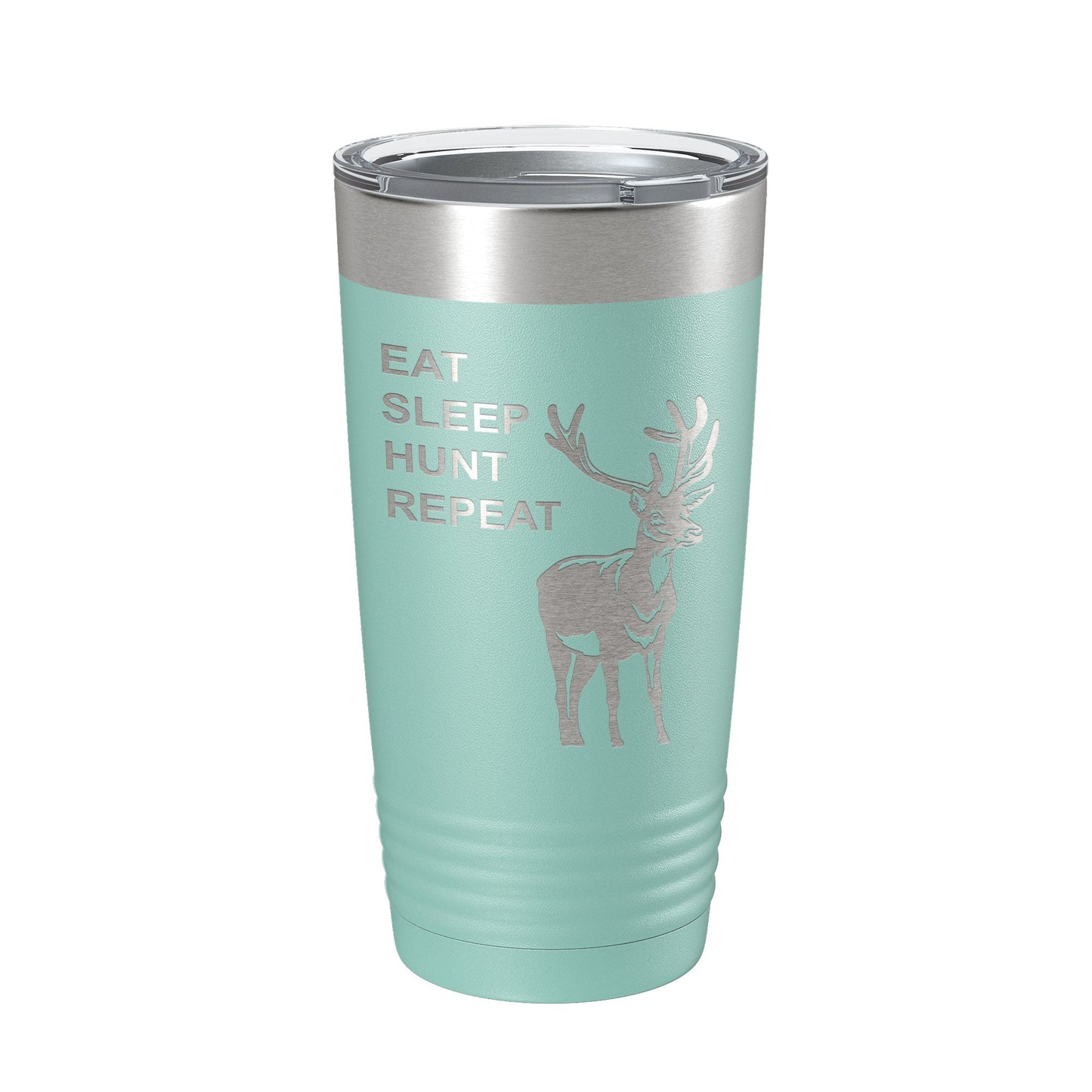 Deer Hunter Tumbler Eat Sleep Hunt Repeat Travel Mug Deer Hunting Insulated Laser Engraved Coffee Cup Gift 20 oz-12