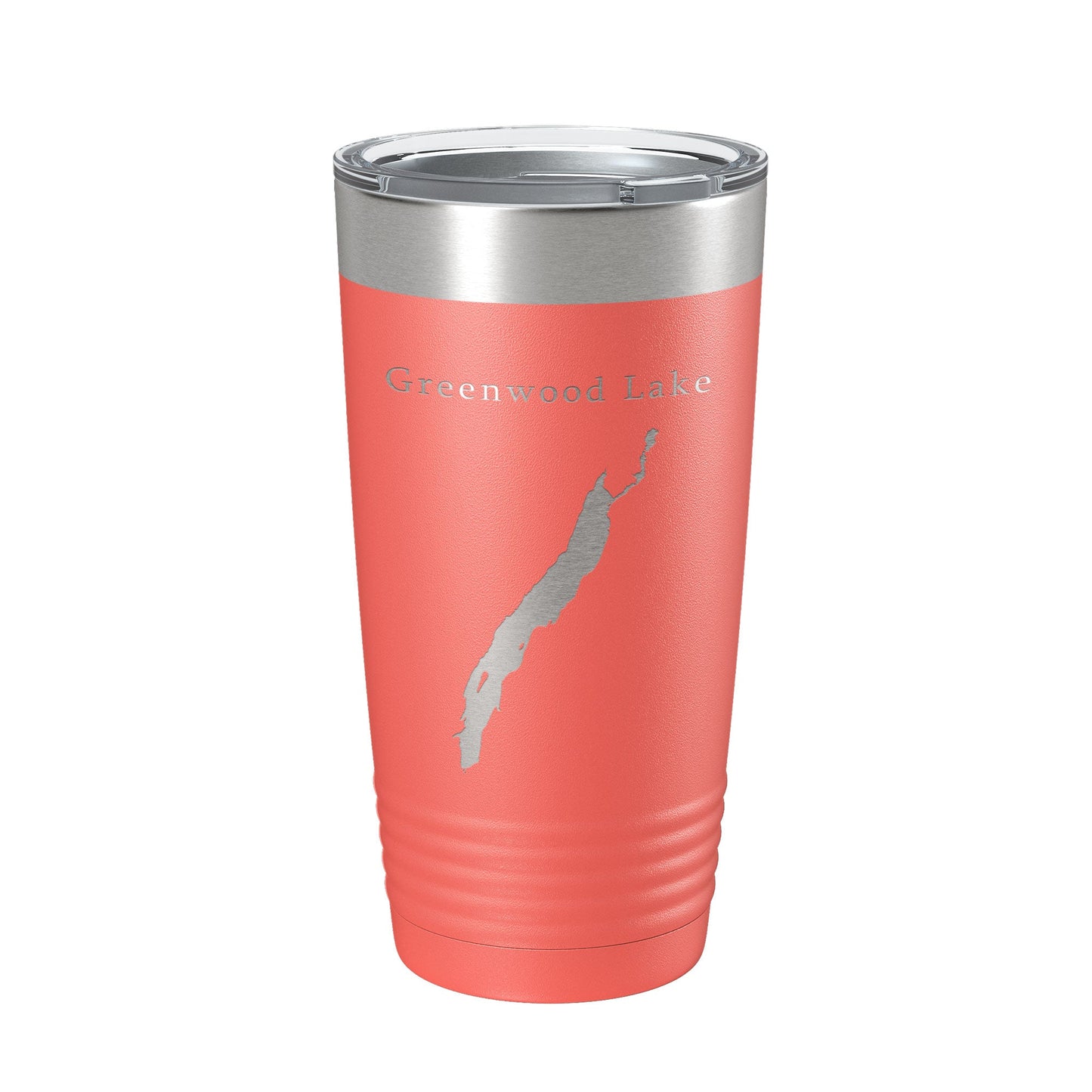 Greenwood Lake Map Tumbler Travel Mug Insulated Laser Engraved Coffee Cup New Jersey York 20 oz-20