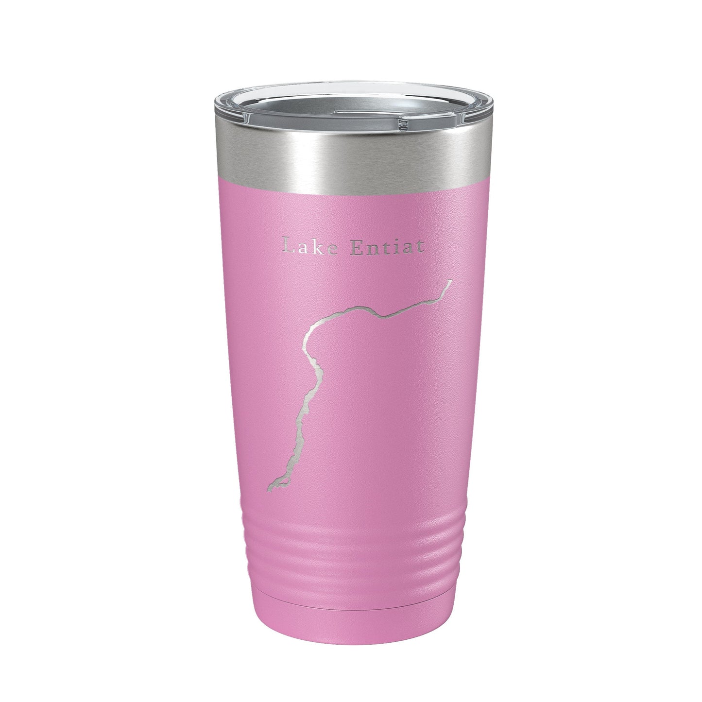 Lake Entiat Map Tumbler Travel Mug Insulated Laser Engraved Coffee Cup Washington 20 oz-14