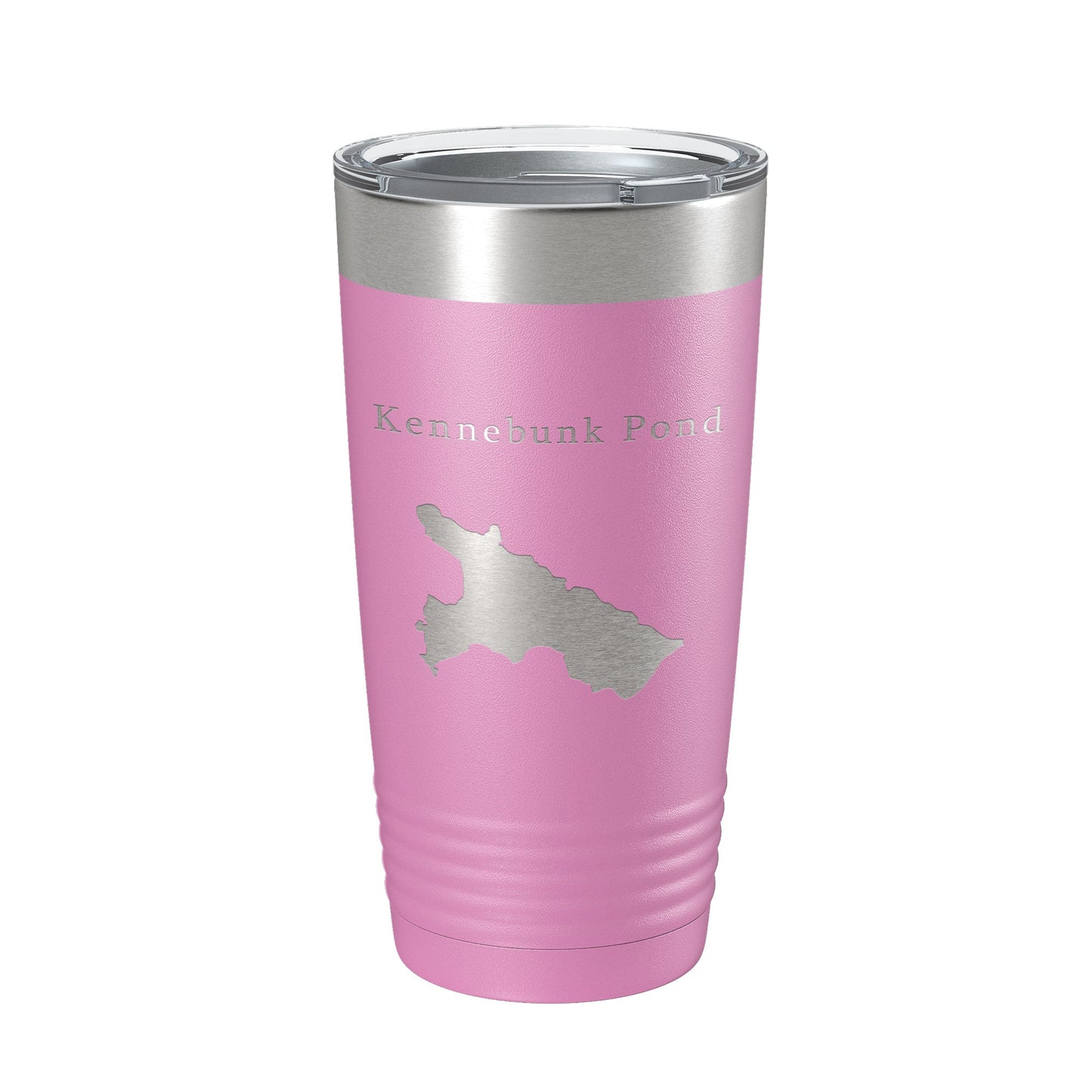Kennebunk Pond Tumbler Lake Map Travel Mug Insulated Laser Engraved Coffee Cup Maine 20 oz-14