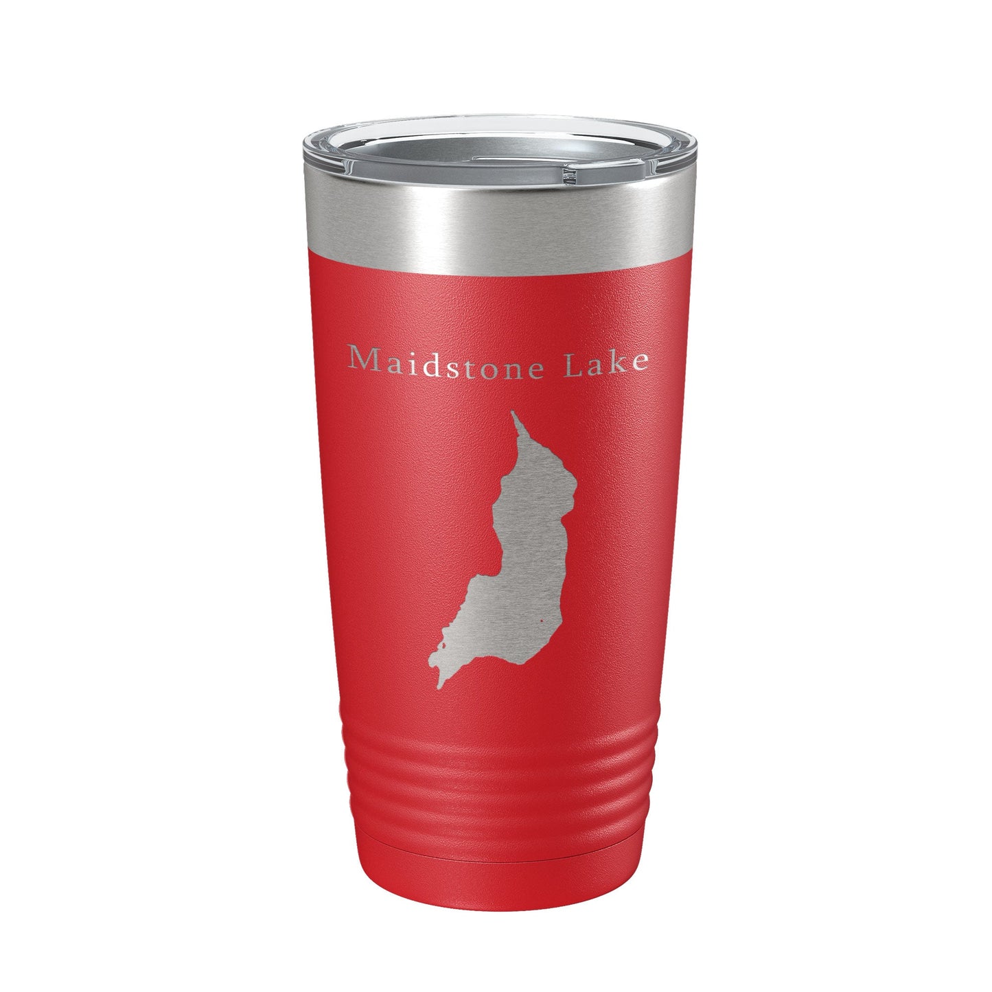 Maidstone Lake Map Tumbler Travel Mug Insulated Laser Engraved Coffee Cup Vermont 20 oz-10