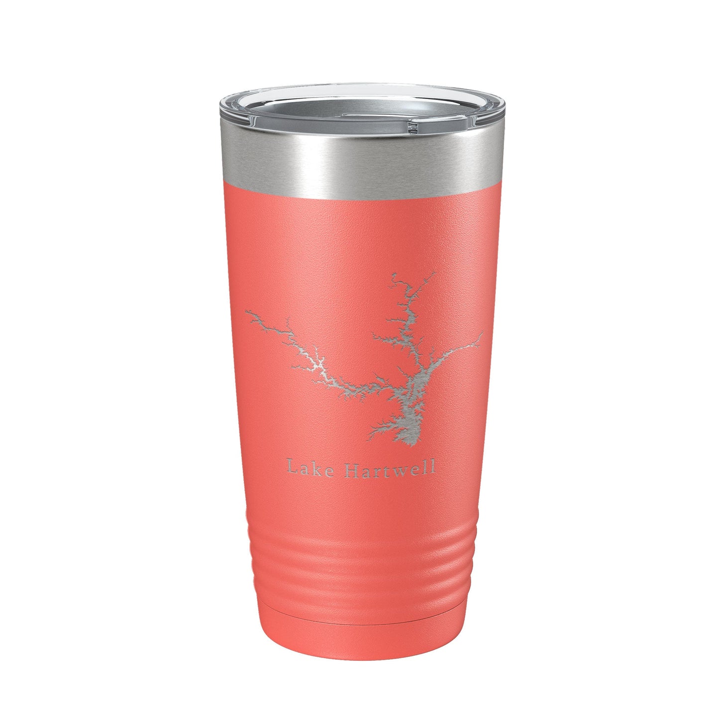 Lake Hartwell Map Tumbler Travel Mug Insulated Laser Engraved Coffee Cup Georgia South Carolina 20 oz-20