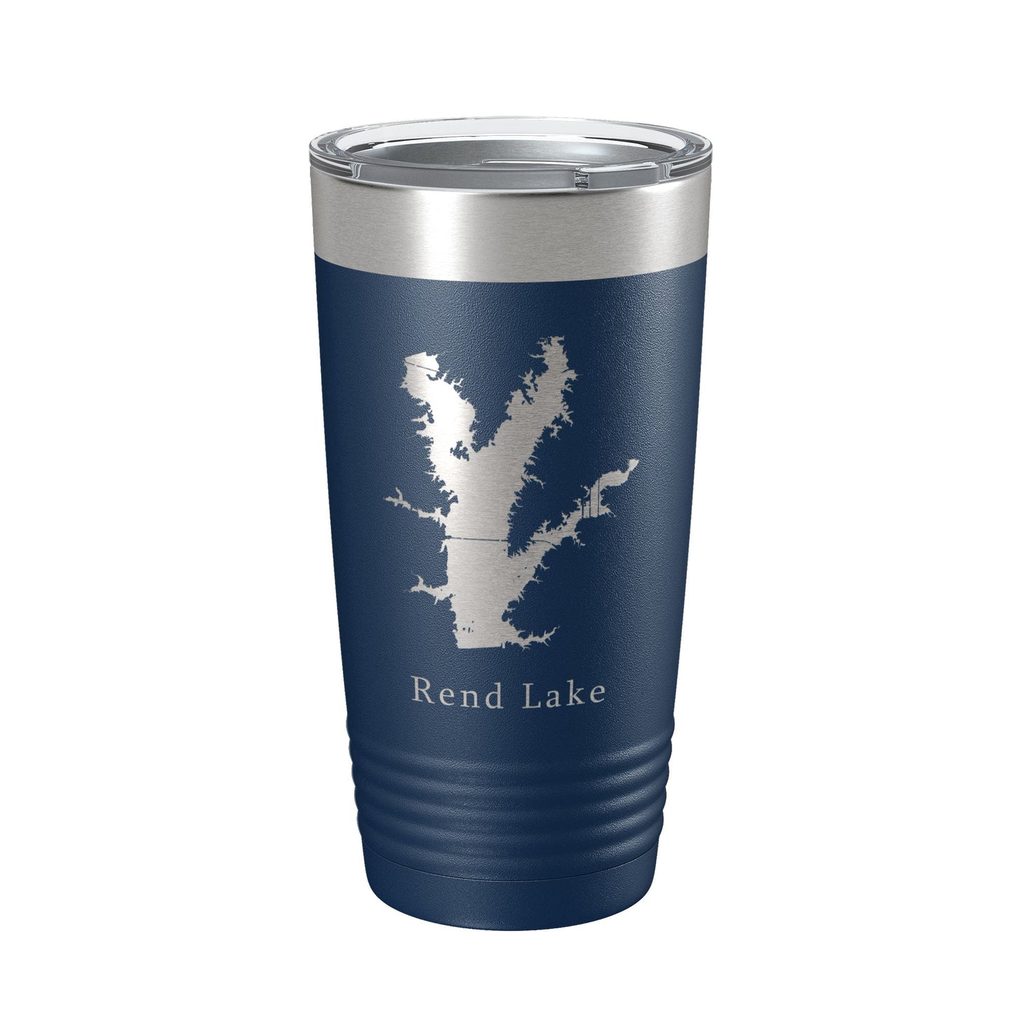 Rend Lake Map Tumbler Travel Mug Insulated Laser Engraved Coffee Cup Illinois 20 oz-8