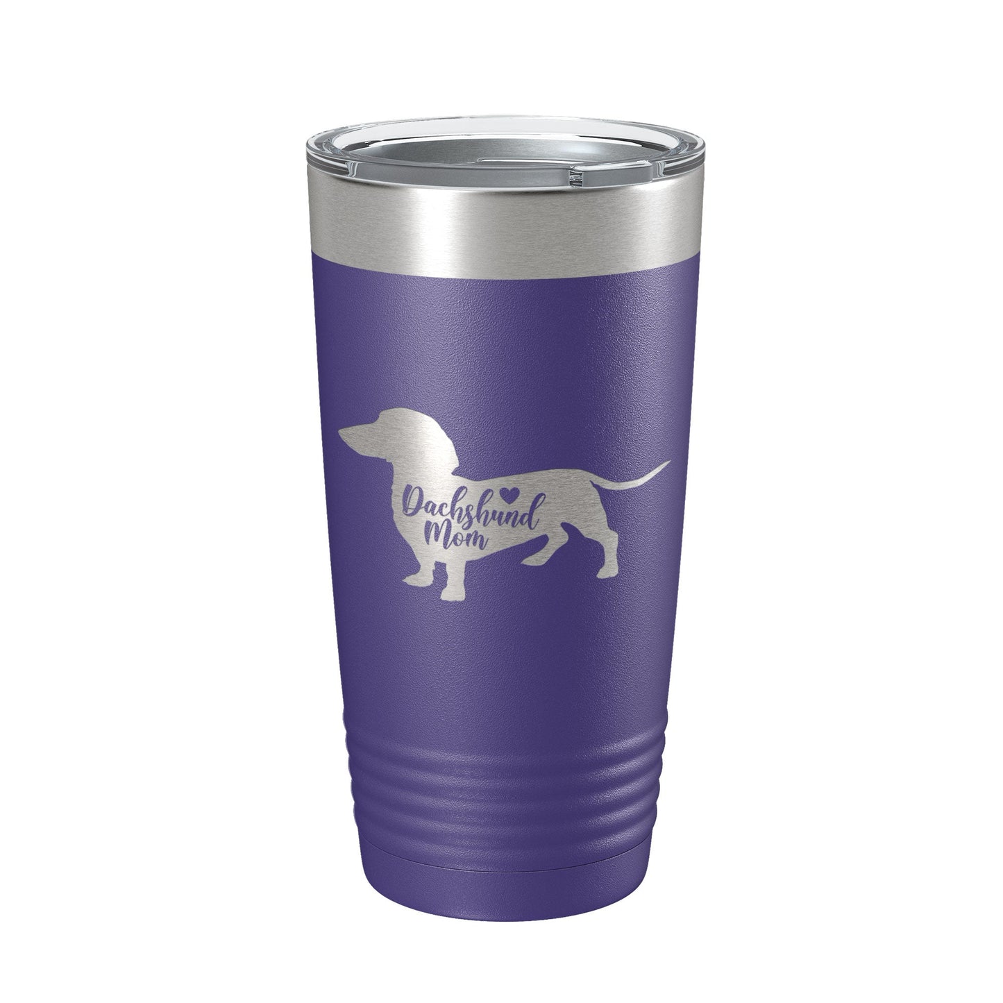 Dachshund Mom Tumbler Dog Travel Mug Gift Insulated Laser Engraved Coffee Cup 20 oz-15