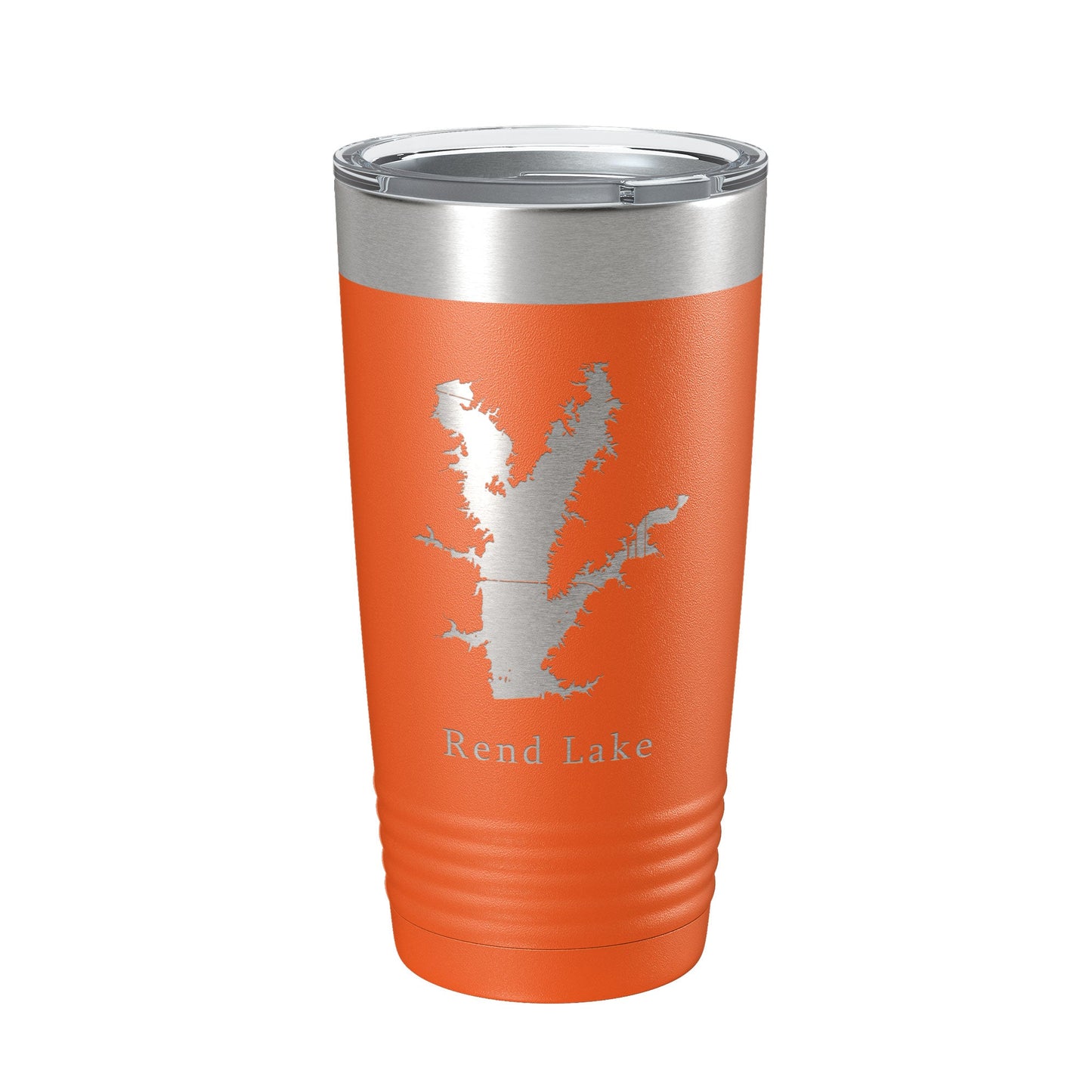 Rend Lake Map Tumbler Travel Mug Insulated Laser Engraved Coffee Cup Illinois 20 oz-17