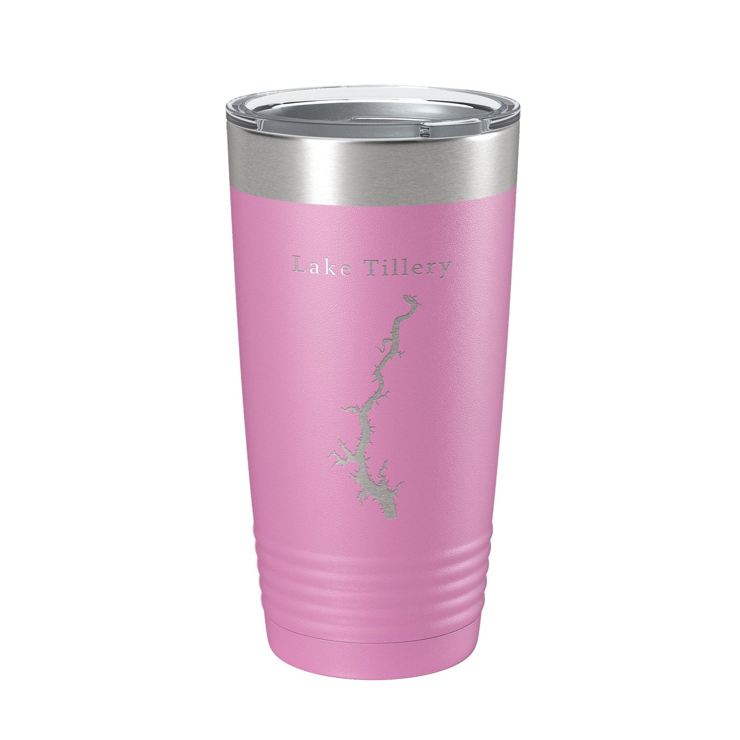 Lake Tillery Map Tumbler Travel Mug Insulated Laser Engraved Coffee Cup North Carolina 20 oz-14