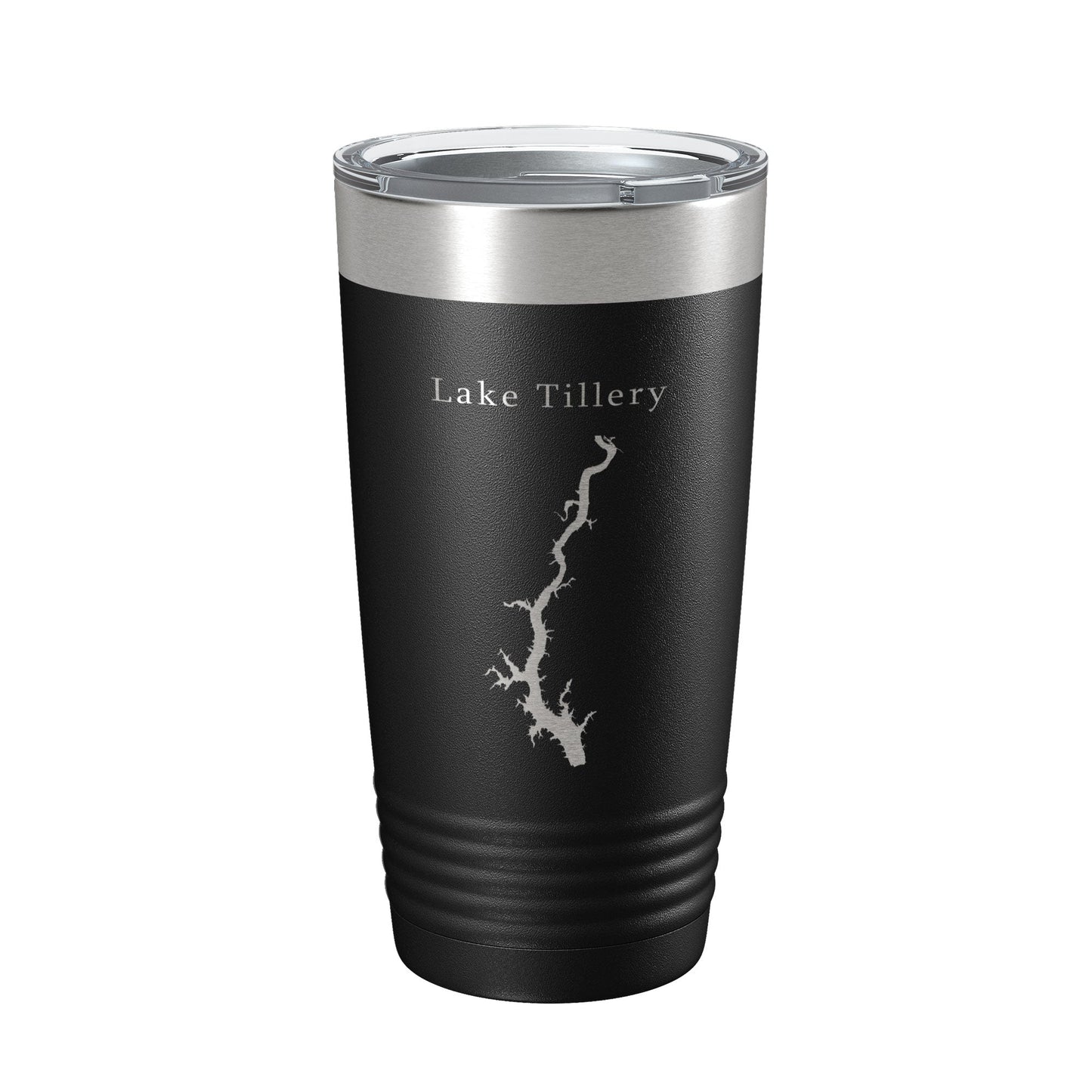 Lake Tillery Map Tumbler Travel Mug Insulated Laser Engraved Coffee Cup North Carolina 20 oz-5