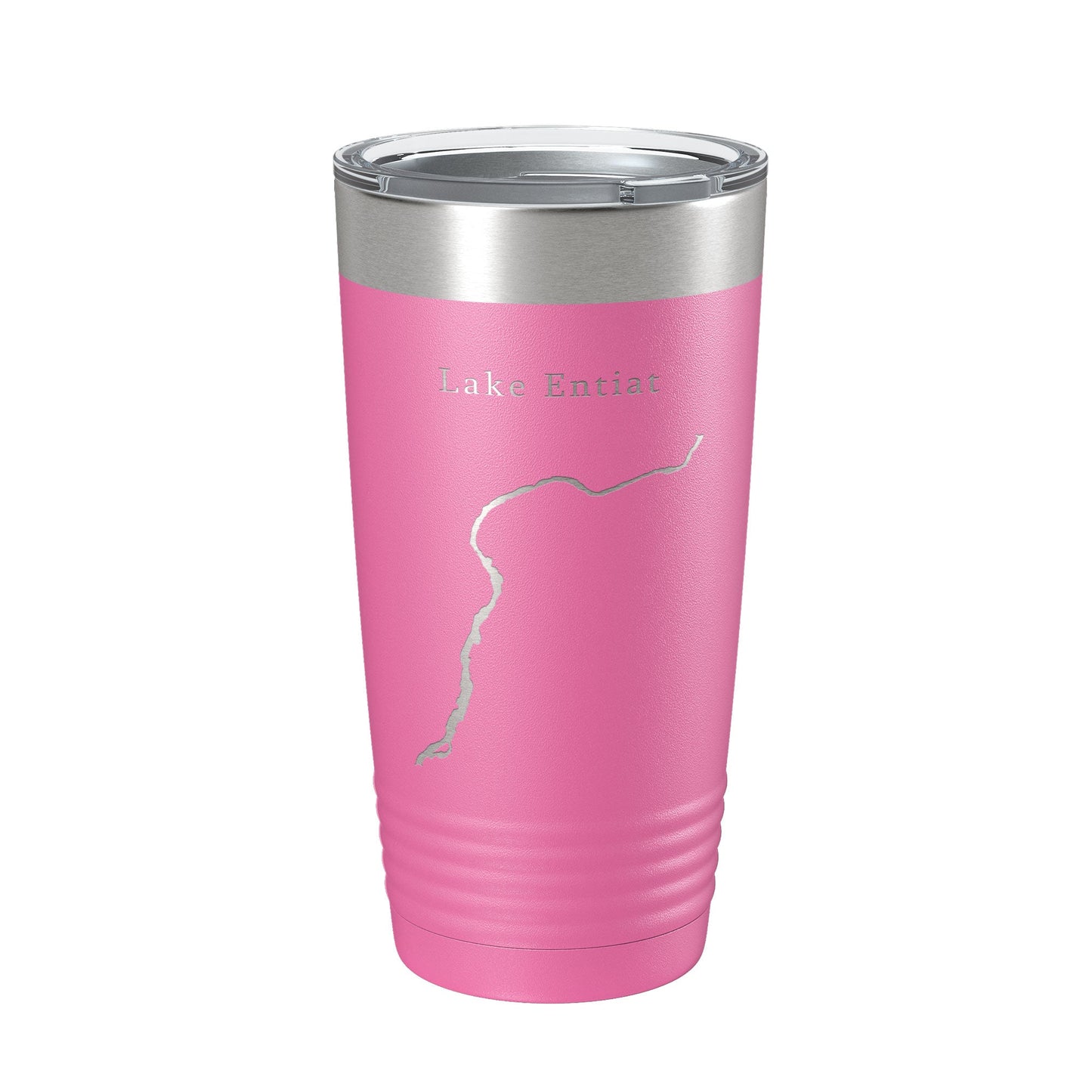 Lake Entiat Map Tumbler Travel Mug Insulated Laser Engraved Coffee Cup Washington 20 oz-11