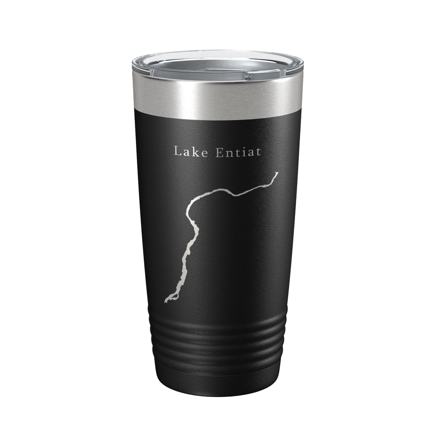 Lake Entiat Map Tumbler Travel Mug Insulated Laser Engraved Coffee Cup Washington 20 oz-5