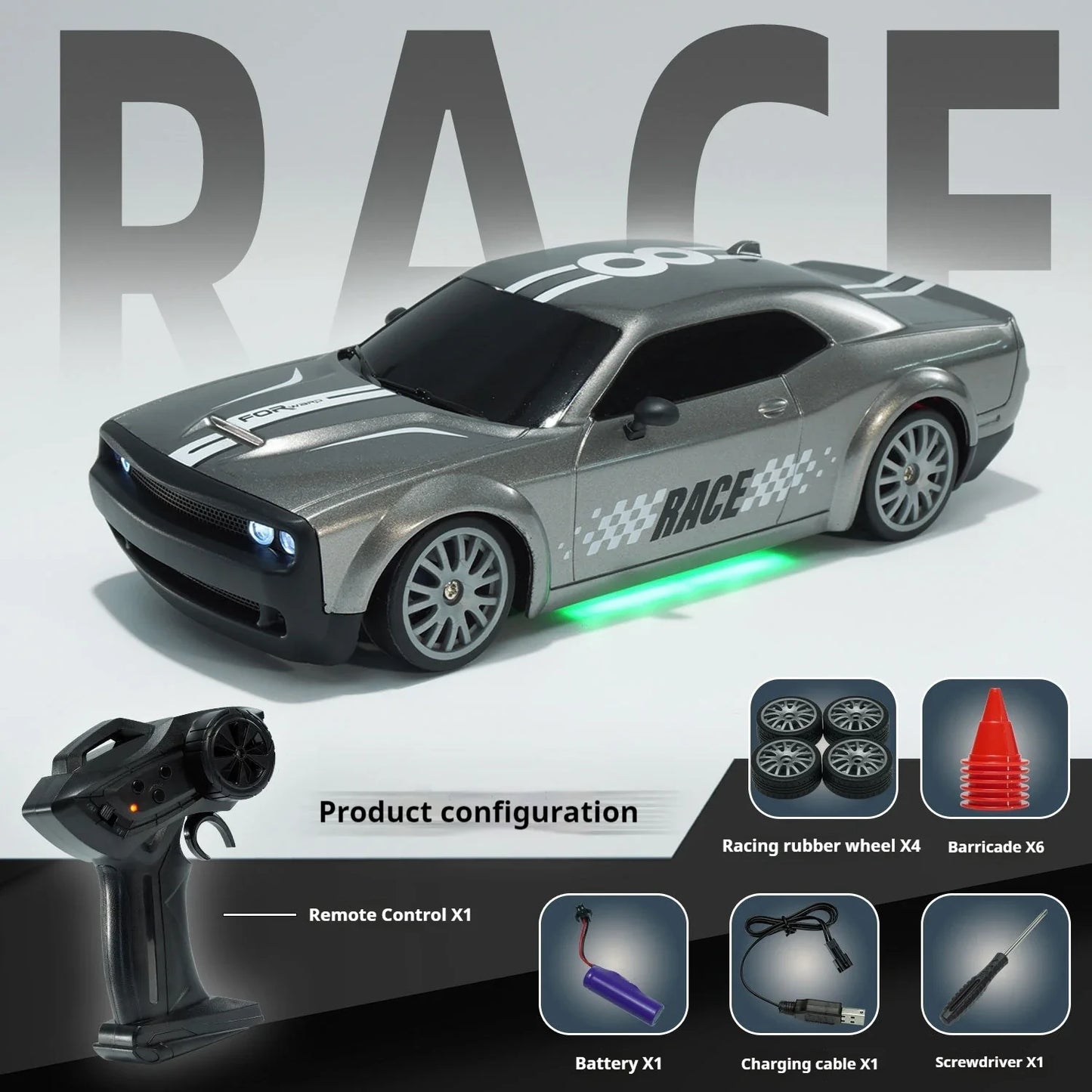 High-Speed 4WD RC Drift Car - Ultimate Interactive Racing Toy