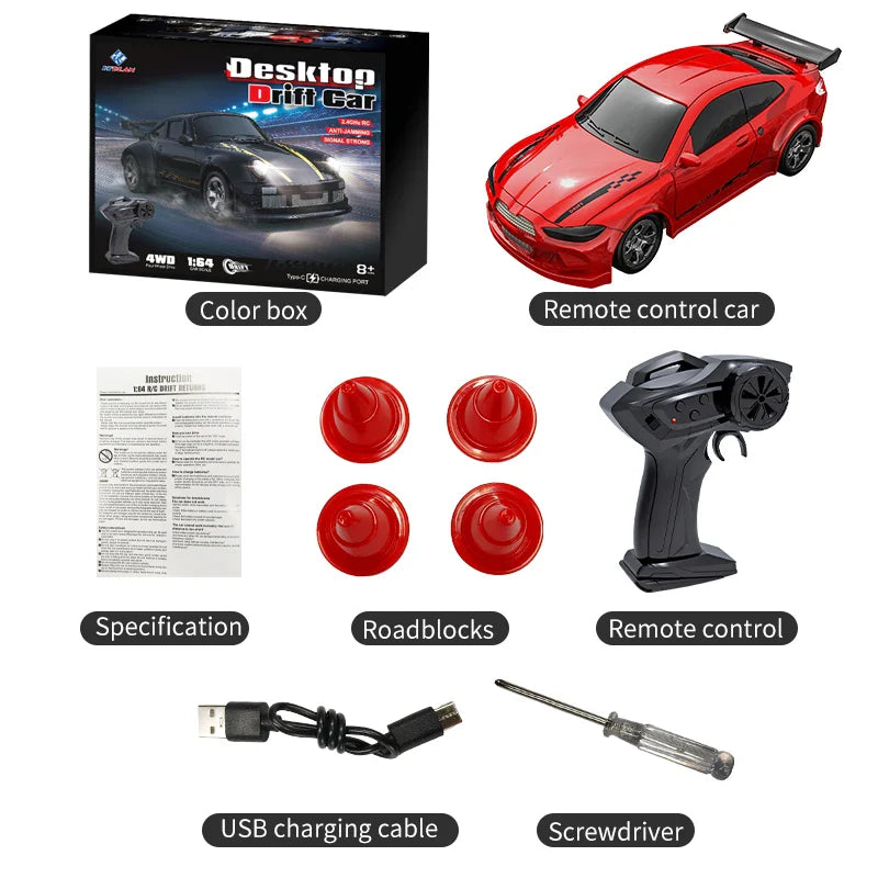 Mini Drift RC Racing Car - 4WD Remote Control Fun