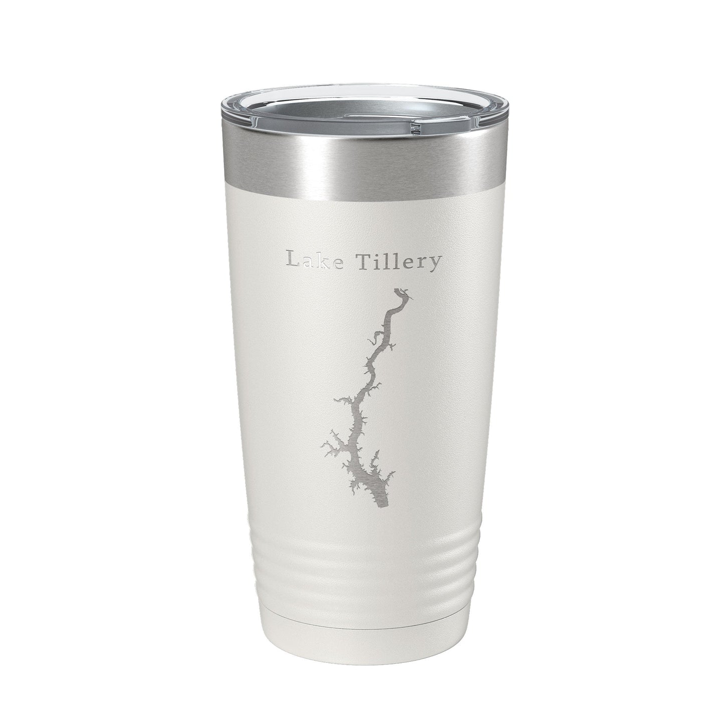 Lake Tillery Map Tumbler Travel Mug Insulated Laser Engraved Coffee Cup North Carolina 20 oz-7