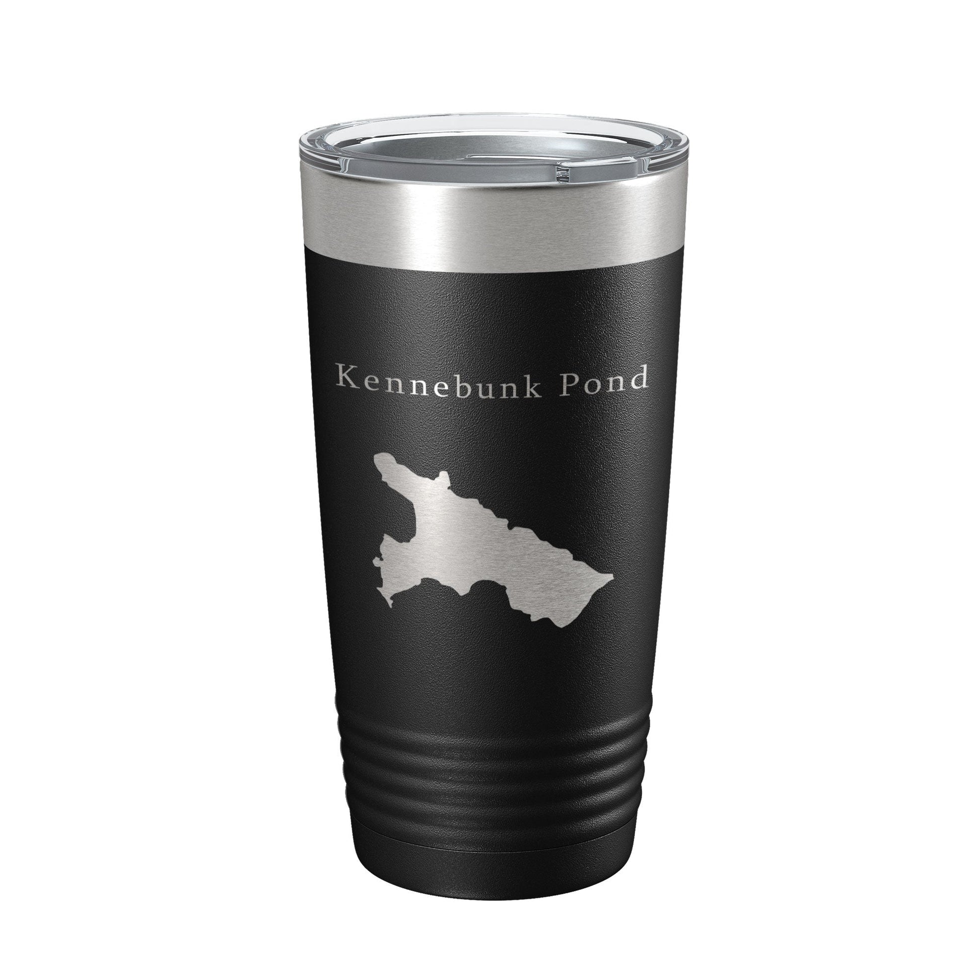 Kennebunk Pond Tumbler Lake Map Travel Mug Insulated Laser Engraved Coffee Cup Maine 20 oz-5