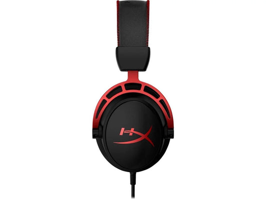 Cloud Alpha Wired Over-Ear Gaming Headset, Red
