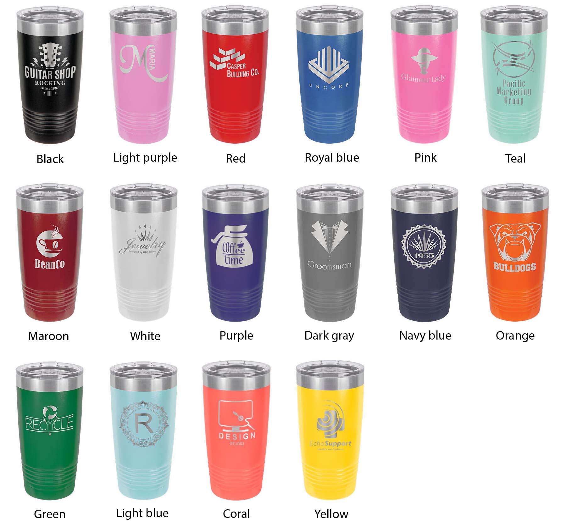 Beaver Lake Map Tumbler Travel Mug Insulated Laser Engraved Coffee Cup Arkansas 20 oz-3