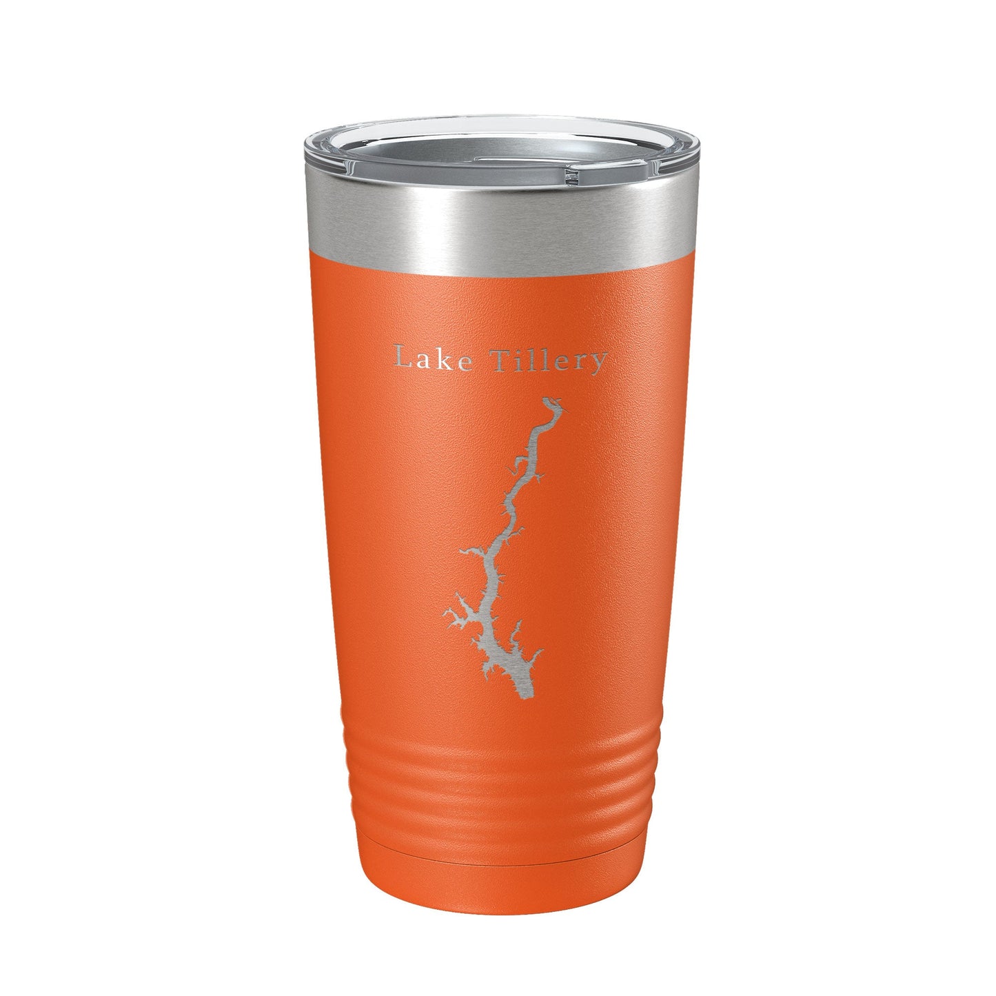 Lake Tillery Map Tumbler Travel Mug Insulated Laser Engraved Coffee Cup North Carolina 20 oz-17