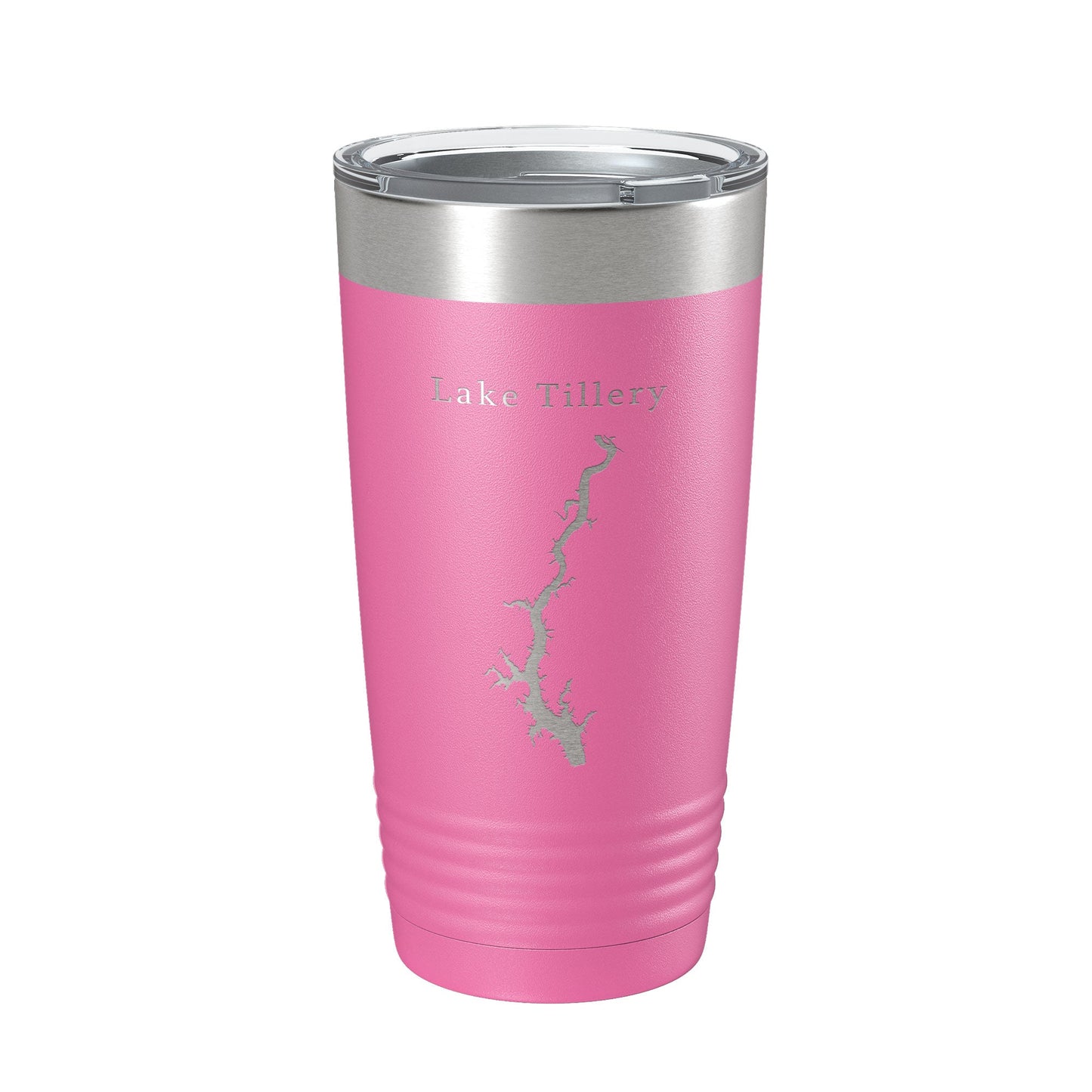 Lake Tillery Map Tumbler Travel Mug Insulated Laser Engraved Coffee Cup North Carolina 20 oz-11