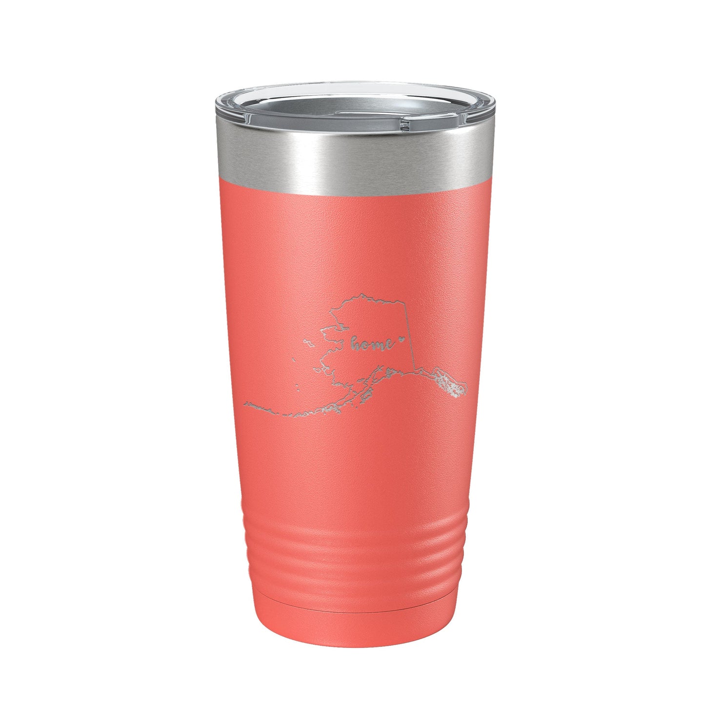 Alaska Tumbler Home State Travel Mug Insulated Laser Engraved Map Coffee Cup 20 oz-20